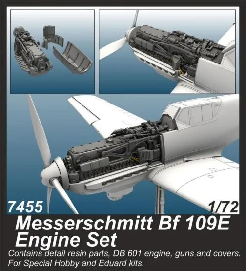 Bf 109E engine for Special Hobby 1:72