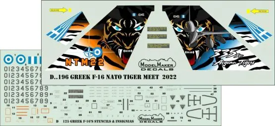 F-16 NATO Greek Tiger Meet 2022 1:48
