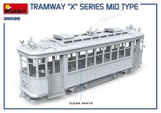 Tramway "Kh" series mid type 1:35