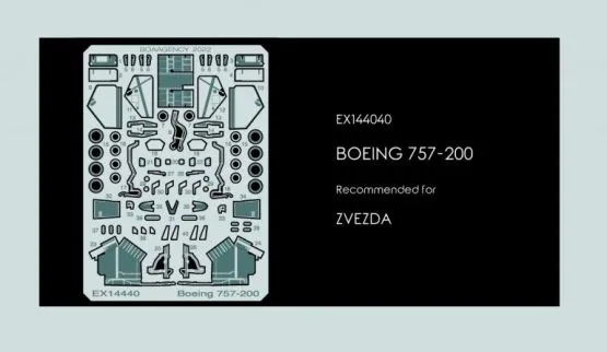 Boeing 757-200 P.E. for Zvezda 1:144