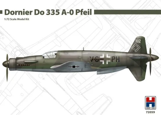 Dornier Do 335 A-0 Pfeil 1:72 Dornier Do 335 A-0 Pfeil 1:72