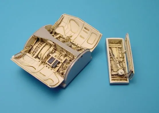 F-16 Fighting Falcon wheel bays for Hasegawa 1:48