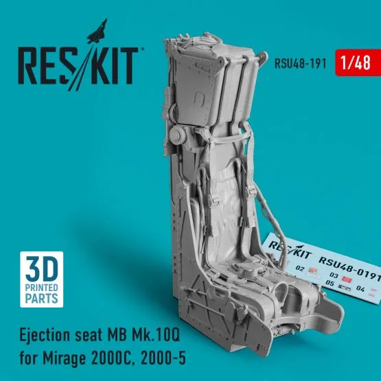 MB Mk.10Q Ejection seat for Mirage 2000C, 2000-5 1:48
