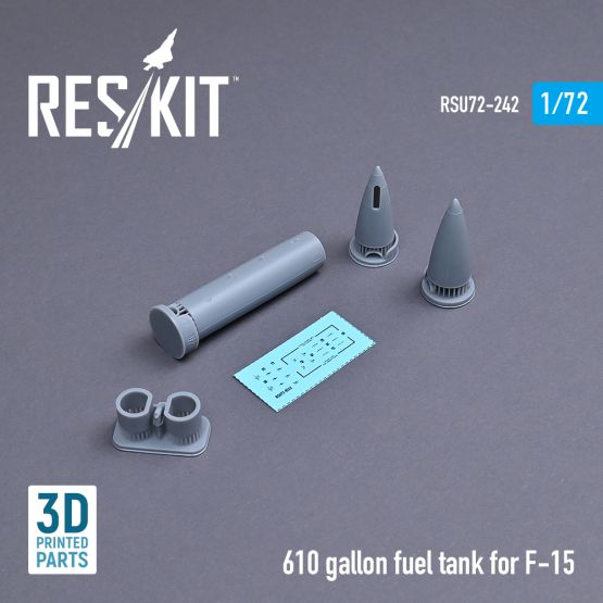 F-15 610 gallon fuel tank 1:72 F-15 610 gallon fuel tank 1:72