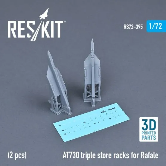 Rafale AT730 triple store racks 1:72