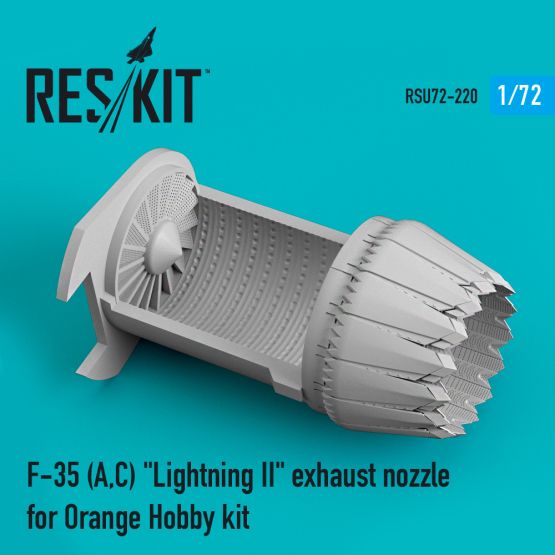 F-35 (A,C) exhaust nozzle for Orange Hobby 1:72