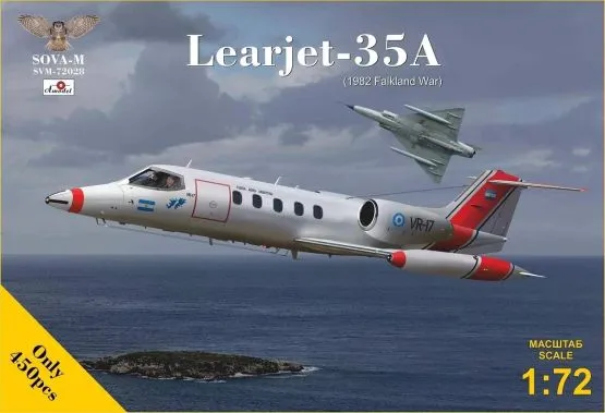 Learjet 35A (Falkland war 1982) 1:72 Learjet 35A (Falkland war 1982) 1:72