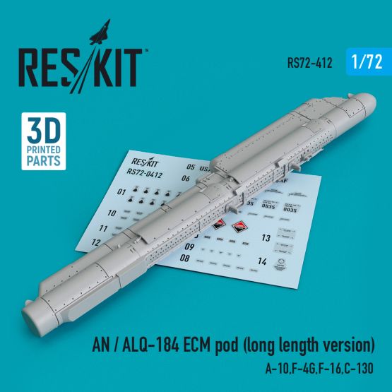 AN / ALQ-184 ECM pod (long length version) 1:72