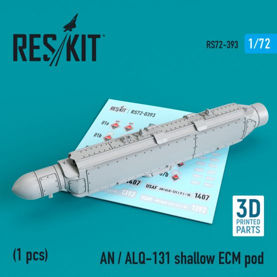 AN / ALQ-131 shallow ECM pod 1:72