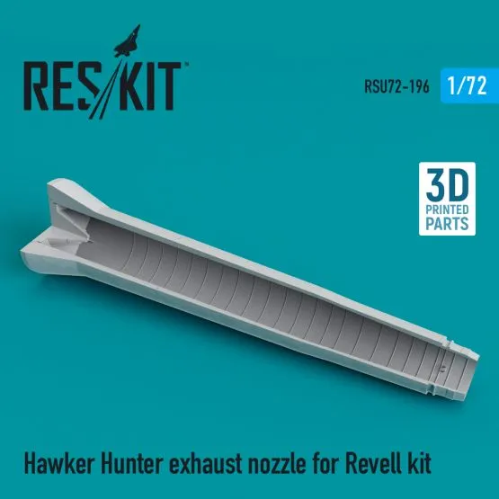 Hawker Hunter exhaust nozzle for Revell 1:72
