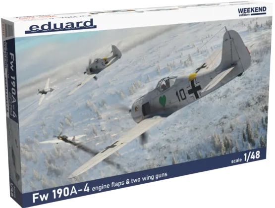 Fw 190A-4 w/ engine flaps & 2-gun wings 1:48
