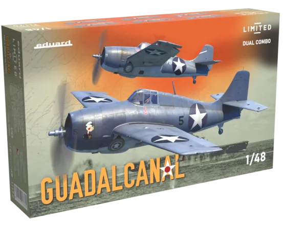 F4F-4 Wildcat - GUADALCANAL Dual Combo 1:48