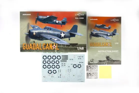 F4F-4 Wildcat - GUADALCANAL Dual Combo 1:48