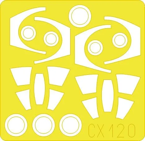 A-7D/ E mask for Fujimi 1:72