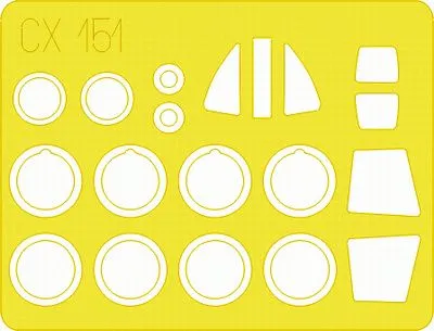 TSR 2 mask for Airfix 1:72