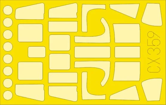 SH-3D mask for Cyber Hobby 1:72