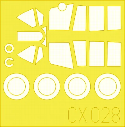 P-40N mask for Hasegawa 1:72