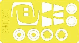 F-8E mask for Academy 1:72