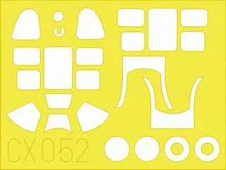 P-51B/ C mask for Academy 1:72