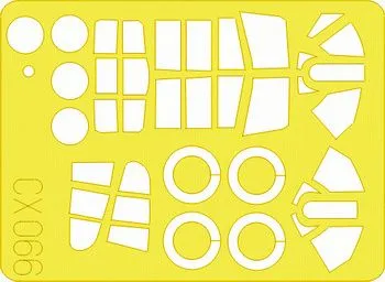 P-40M/ N mask for Academy 1:72