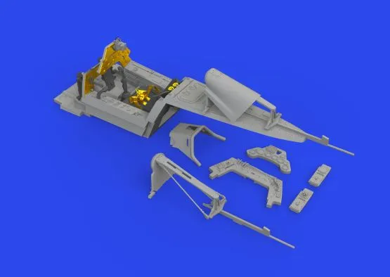 Fw 190F-8 cockpit PRINT 1:48