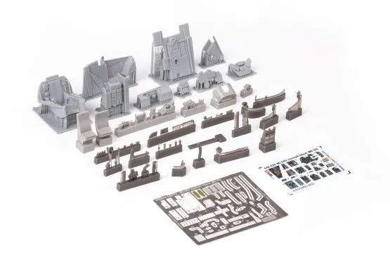 Mi-24V cockpit black (Mi-35) PRINT & SPACE 1:48