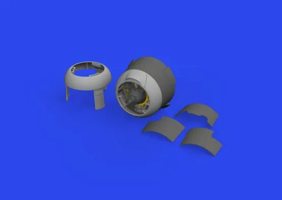 F4F-3 engine mid PRINT 1:48