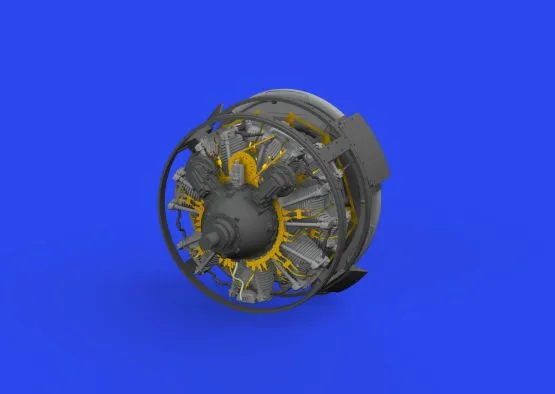 F4F-3 engine mid PRINT 1:48