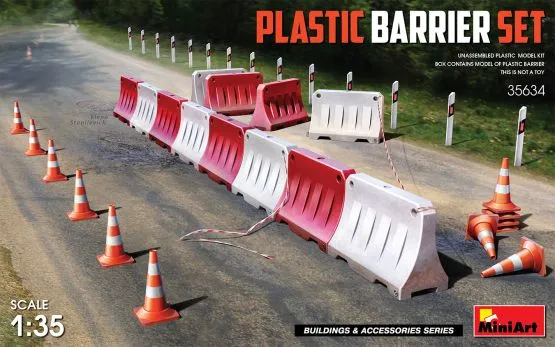 Plastic Barrier Set 1:35