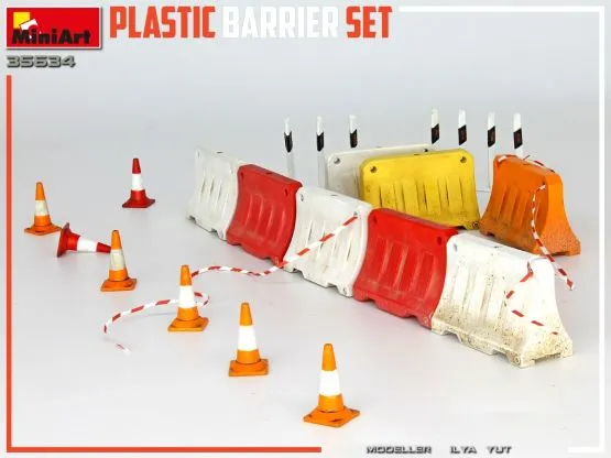 Plastic Barrier Set 1:35