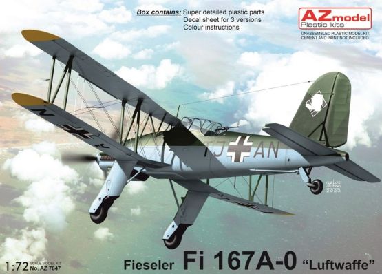 Fieseler Fi 167A-0 - Luftwaffe 1:72