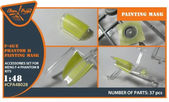 F-4G/E Phantom II mask for Meng 1:48