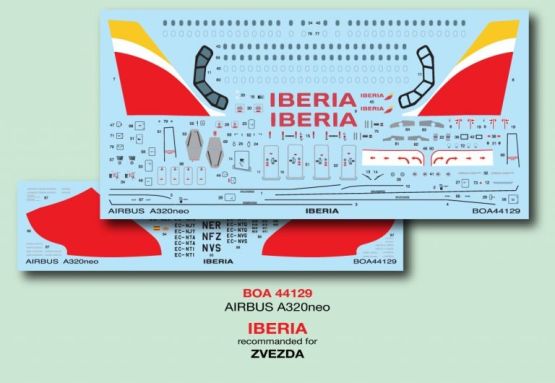 Airbus A320neo - Iberia 1:144