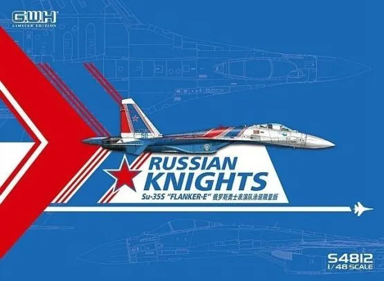 Su-35S Flanker Russian Knights 1:48