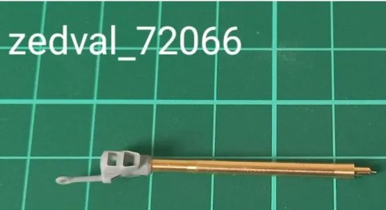 D-30 (2A18) 122mm gun barrel w/ muzzle brake (late v.) 1:72 D-30 (2A18) 122mm gun barrel w/ muzzle brake (late v.) 1:72