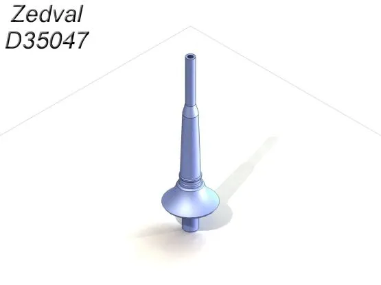 Antenna input for radio stations R-123 1:35