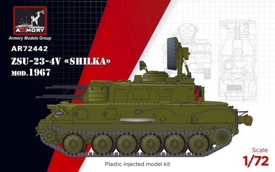 ZSU-23-4V Shilka mod.1967 1:72