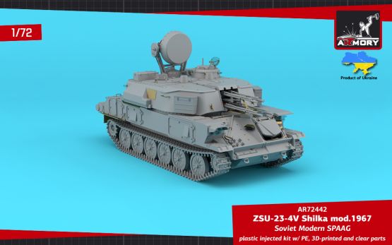 ZSU-23-4V &quot;Shilka&quot; mod.1967 1:72