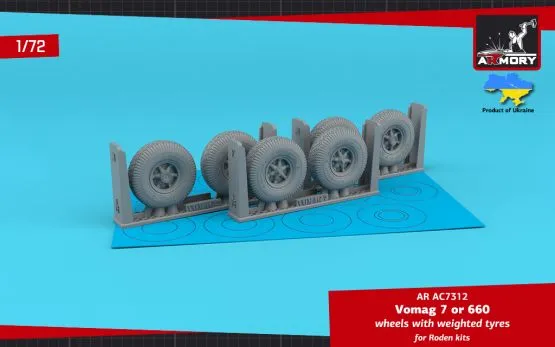 Vomag 7 or 660 wheels 1:72