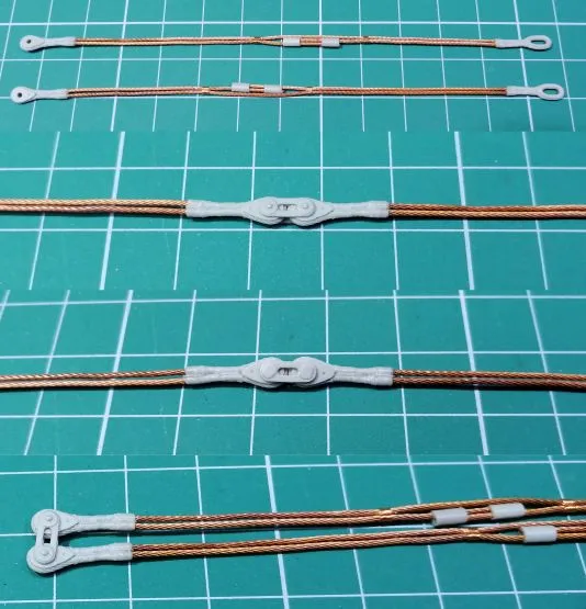 Merkava I & II Tanks towing cable 1:35