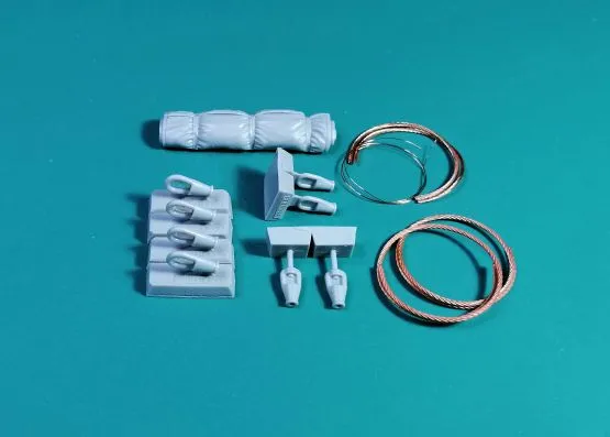 BMR-1 w/ Mine Rollers towing cable 1:35