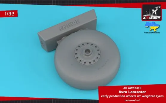 Avro Lancaster wheels early 1:32