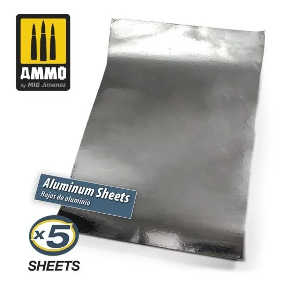 Aluminium Sheets 280mm x 195mm
