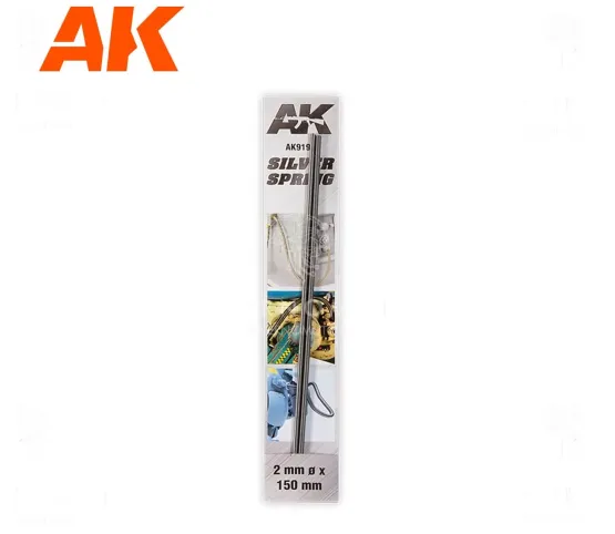 Spring 2.0mm silver