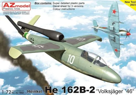 Heinkel He 162B-2 Volkjäger 46 1:72