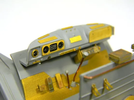 AC-40-137A Soviet Fire Car. Interior set for ICM 1:35