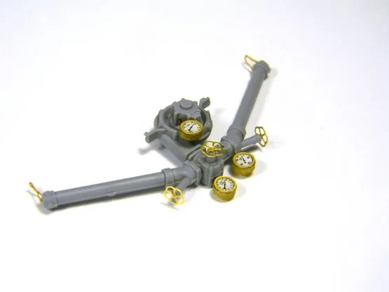 AC-40-137A Soviet Fire Car. Interior set for ICM 1:35