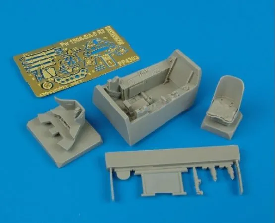 Fw 190A-8/A-8 R2 cockpit set für Tamiya 1:48