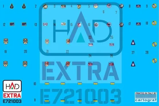 Ukrainian Su-27B/UB sewing patches and Helmet markings 1:72