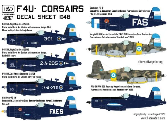 F4U Corsairs Part 2 1:48